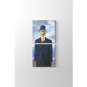 Rene Magritte - The Son Of Man‏ Tablosu