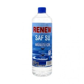 Renew 1 lt Akü ve Ütü İçin Kullanıma Uygun Saf Su