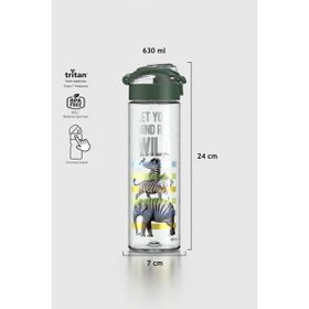 Renga Saga 912057 Yeşil 630 cc Desenli Matara