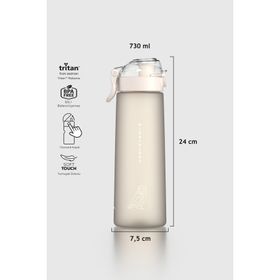 Renga Saga 912136 Bej 730 ml Tritan Matara