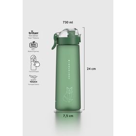 Renga Saga 912136 Yeşil 730 ml Tritan Matara