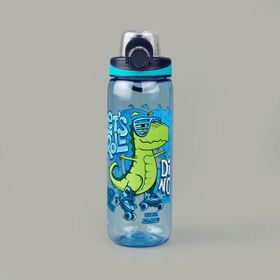 Renga Trego 630 ml Yeşil Dino Kilitli Tritan Renkli Matara