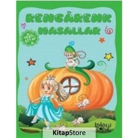 Rengarenk Masallar - Çam Yeşili Kitap - Ayşe Hüna