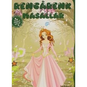 Rengarenk Masallar - Çam Yeşili Kitap - Ayşe Hüna