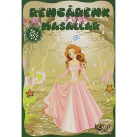 Rengarenk Masallar - Çam Yeşili Kitap - Ayşe Hüna