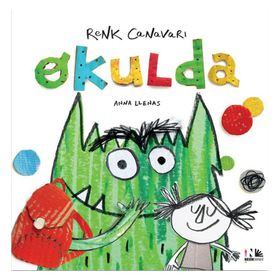 Renk Canavarı Okulda Ciltli - Nesin Yayınları