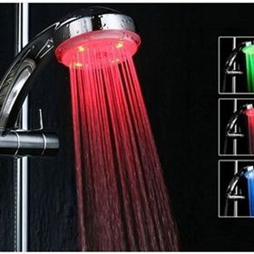 Renk Değiştiren Led Işıklı Duş Başlığı