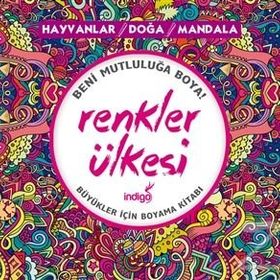 Renkler Ülkesi Hayvanlar - Doğa - Mandala - İndigo Komisyon