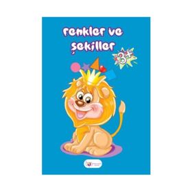 Renkler ve Şekiller 4+ Yaş Beyaz Panda Yayınları