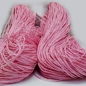 Renkli Dünya Pembe Kağıt İp