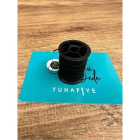 Renkli Dünya Siyah Makara Lastik İp