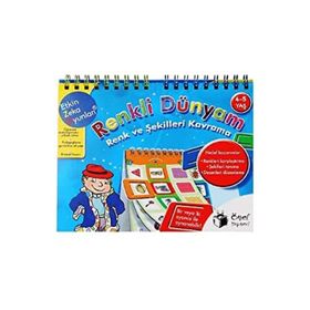 Renkli Dünyam 4-5 Yaş Renk ve Şekilleri Kavrama - Kirstin Jebautzke