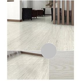 Renkli Duvarlar NWYP02 Açık Gri Yapışkanlı Ahşap Pvc Yer Döşeme Parkesi