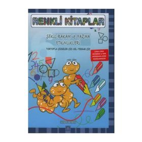 RENKLI KITAPLAR ŞEKIL RAKAM VE YAZMA ETKINLIKLERI - GENEL