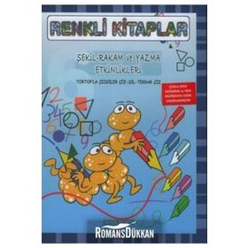 RENKLI KITAPLAR ŞEKIL RAKAM VE YAZMA ETKINLIKLERI - GENEL