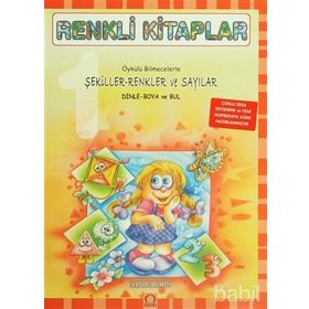 RENKLI KITAPLAR ŞEKİLLER RENKLER VE SAYILAR - AYŞİN BUMIN