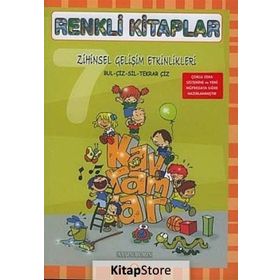 RENKLI KITAPLAR ZEKA VE GELİŞİM ETKINLIKLERI - AYŞİN BUMIN