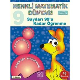 RENKLI MATEMATIK 9 SAYILARI 99A KADAR ÖĞRENME - PASCAL PRESS