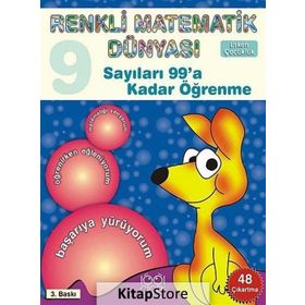 RENKLI MATEMATIK 9 SAYILARI 99A KADAR ÖĞRENME - PASCAL PRESS