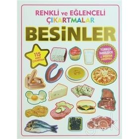 Renkli ve Eğlenceli Çıkartmalar - Besinler - Kolektif
