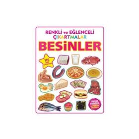 Renkli ve Eğlenceli Çıkartmalar - Besinler - Kolektif