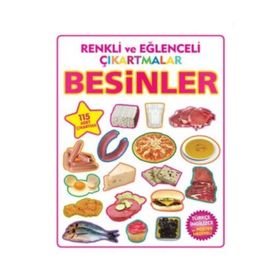 Renkli ve Eğlenceli Çıkartmalar - Besinler - Kolektif