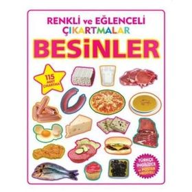 Renkli ve Eğlenceli Çıkartmalar - Besinler - Kolektif