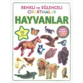 Renkli ve Eğlenceli Çıkartmalar - Hayvanlar - Kolektif