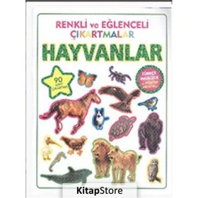 Renkli ve Eğlenceli Çıkartmalar - Hayvanlar - Kolektif