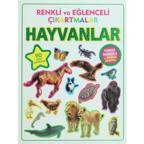 Renkli ve Eğlenceli Çıkartmalar - Hayvanlar - Kolektif
