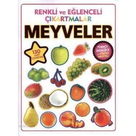 Renkli ve Eğlenceli Çıkartmalar - Meyveler - Kolektif