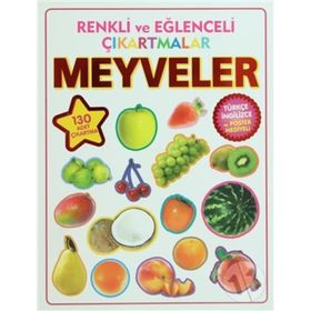 Renkli ve Eğlenceli Çıkartmalar - Meyveler - Kolektif