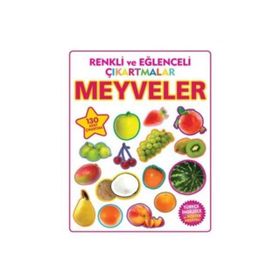 Renkli ve Eğlenceli Çıkartmalar - Meyveler - Kolektif