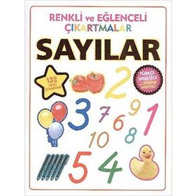 Renkli ve Eğlenceli Çıkartmalar - Sayılar - Kolektif