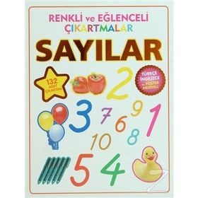 Renkli ve Eğlenceli Çıkartmalar - Sayılar - Kolektif