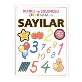 Renkli ve Eğlenceli Çıkartmalar - Sayılar - Kolektif