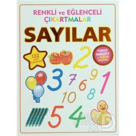 Renkli ve Eğlenceli Çıkartmalar - Sayılar - Kolektif