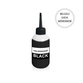 Renksan Canon/HP Uyumlu 100 ml Muadil Siyah Gıda Mürekkep