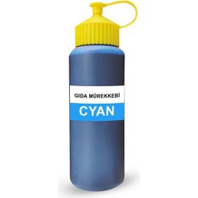 Renksan Kartuş Canon/HP Uyumlu 500 ml Muadil Mavi Gıda Mürekkep