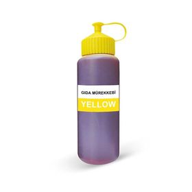 Renksan Kartuş Canon/HP Uyumlu 500 ml Muadil Sarı Gıda Mürekkep