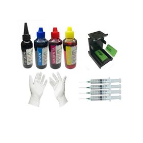 Renksan Kartuş HP 21-22 Uyumlu 4 Renkli Kartuş Dolum Mürekkep Seti