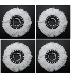 Renktaş 4 Adet Vilade Spino ve Spin Mop Uyumlu Mop Yedeği