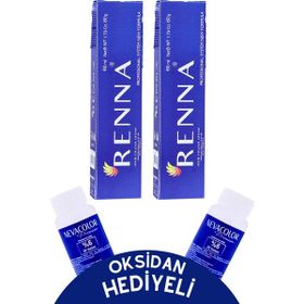 Renna 3-0 Koyu Kahve 2x60 ml Tüp Saç Boyası + Oksidan