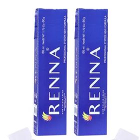 Renna 60 ml 6-34 Koyu Kumral Dore Bakır 2'li Set Tüp Saç Boyası + Oksidan