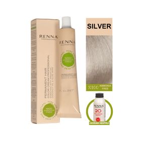 Renna Silver Gümüş Amonyaksız Bitkisel 60 ml Saç Boyası