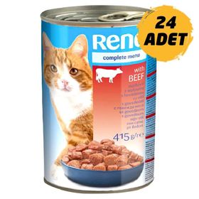 Reno 24x415 gr Biftekli Kedi Konservesi