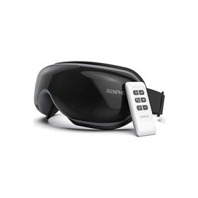 Renpho Isı ile Göz Masajı Bluetooth Müzik Şarj Edilebilir Göz Maskesi Koyu Halkalar Göz Torbaları Kuru Göz Uykuyu İyileştirir Göz Yorgunluğunu Gidermek için Masaj Cihazı