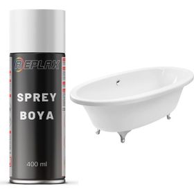 Replax Beyaz 400 ml Küvet Sprey Boyası