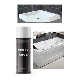 Replax Duşakabin Jakuzi 400 ml Beyaz Sprey Boyası