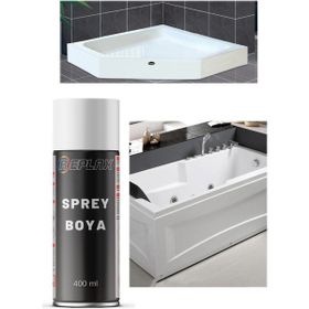 Replax Duşakabin Jakuzi 400 ml Beyaz Sprey Boyası
